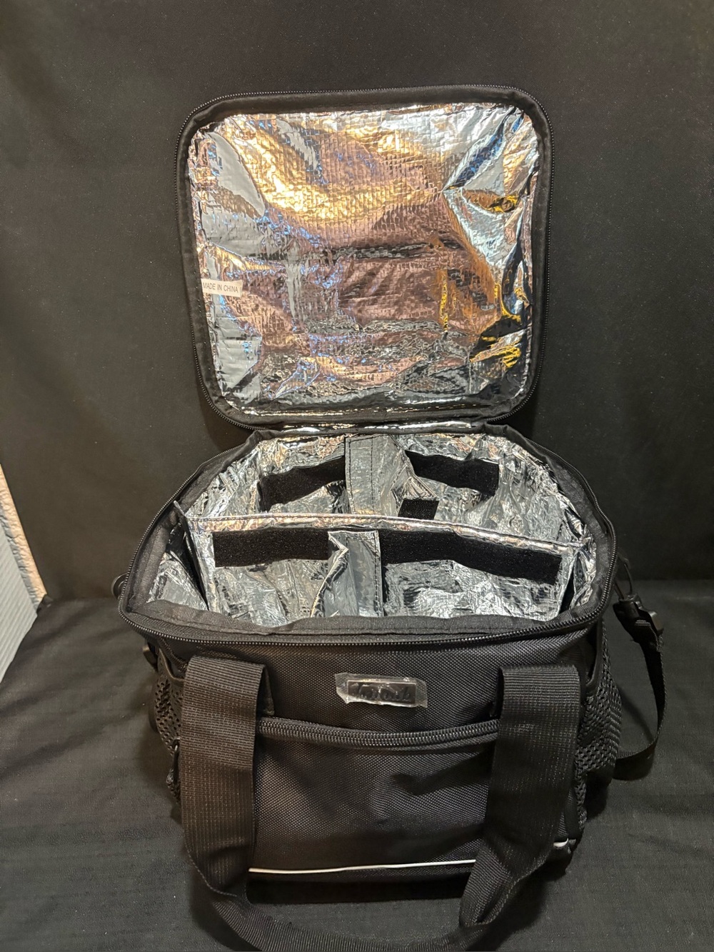 Trunab Reusable 4 Cups Drink Carrier for Delivery Insulated Caddy / Lunchbox